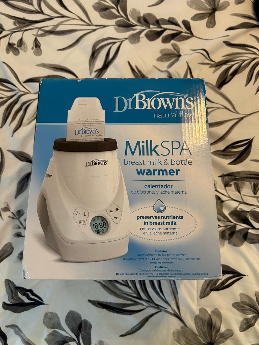 MilkSPA Breast Milk & Bottle Warmer - White